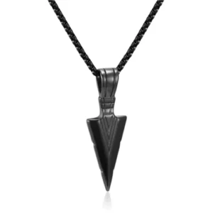 Triangular Arrow Pendant Necklace for Men Necklaces