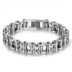 Stainless steel chain wristband for men