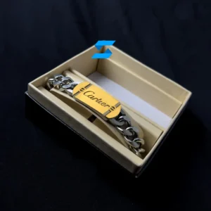 Designer stainless steel bracelet for men