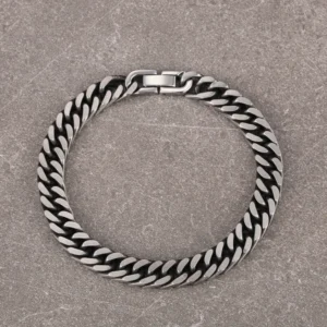316L stainless steel men’s bracelet