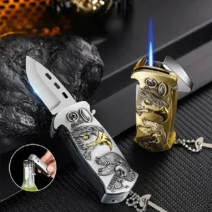 Multifunctional Windproof Butane Lighter