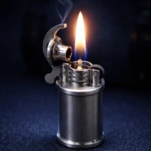 Zippo Classic Antique Grinding Wheel Mini Lighter, Refillable, Unique Look