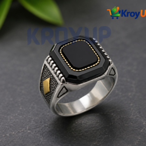 Classic Natural Stone Ring
